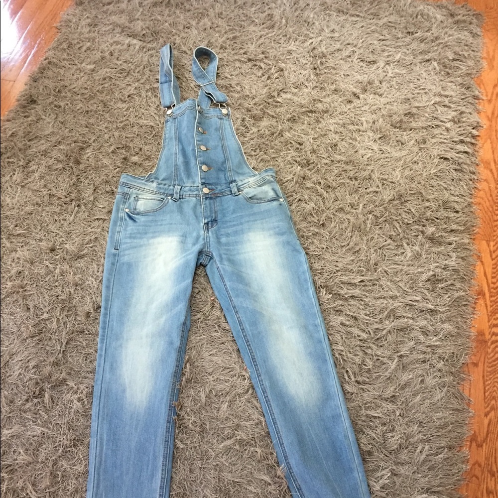 Overall jeans